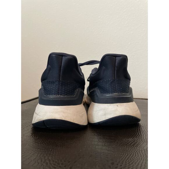 ADIDAS Blue & White Lace Up Sneakers - Picture 2 of 6